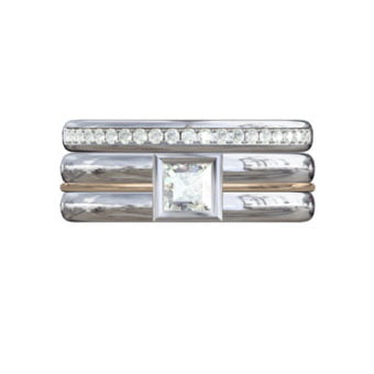 Exempel på uppdatering av den släta ringen samt en alliansring