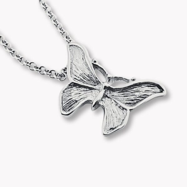 hängsmycke fjäril silver