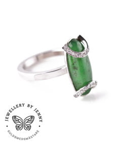 Ring i art deco stil