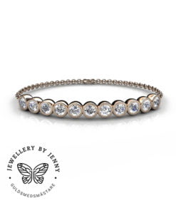 guldarmband med diamanter