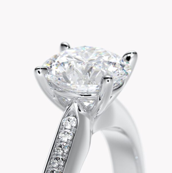 vacker ring i platina