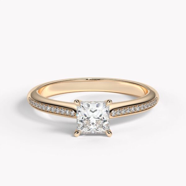 vacker ring roséguld