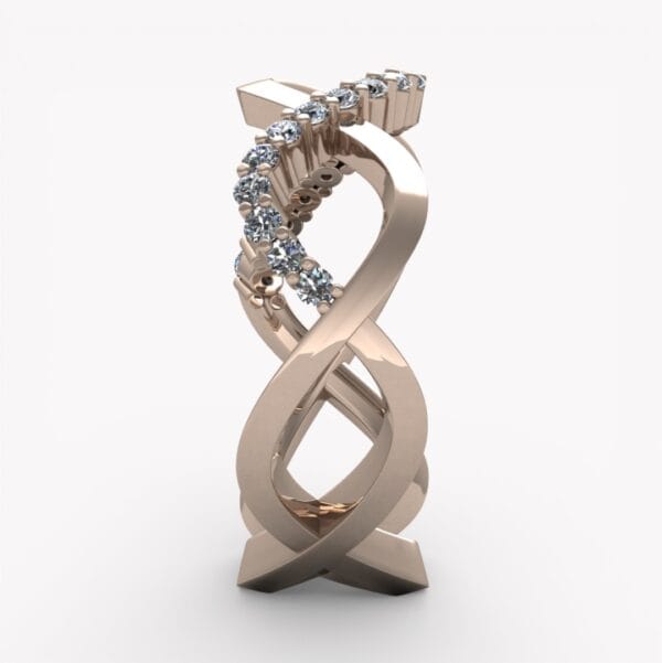 ring i guld med diamanter