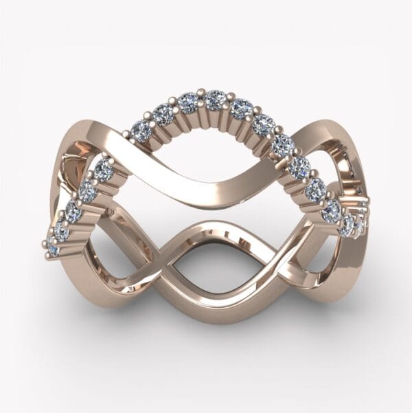 förlovningsring med diamanter