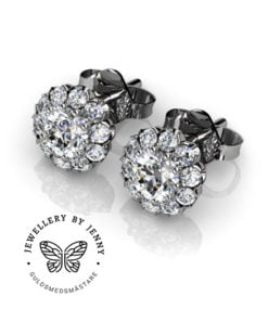 diamantörhängen morgongåva