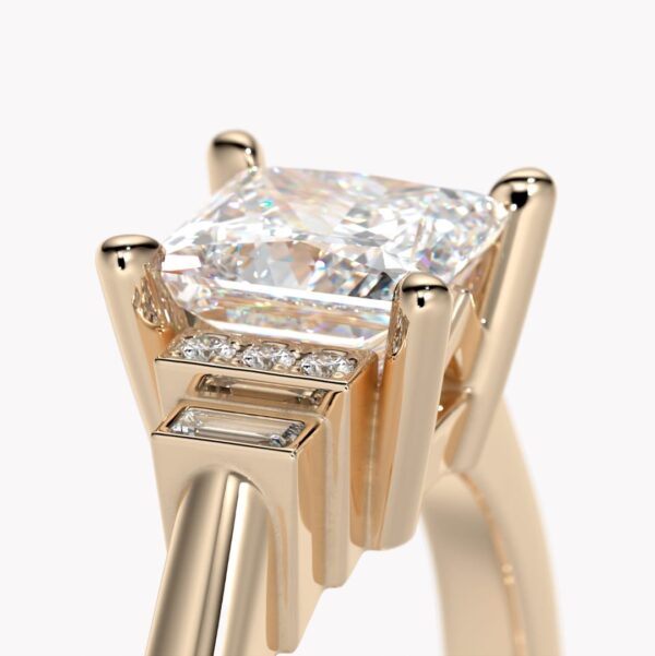 diamantring roséguld