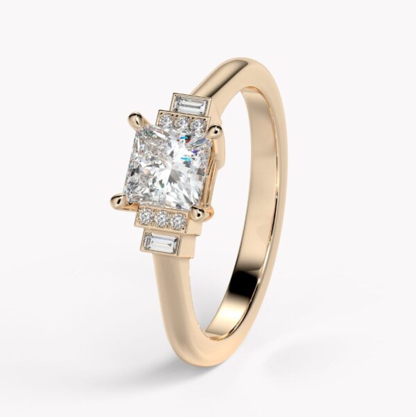 förlovningsring art deco