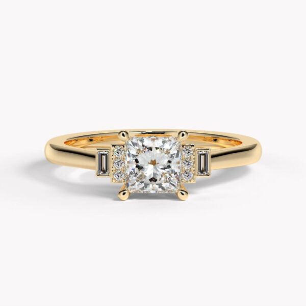 vigselring i gult guld