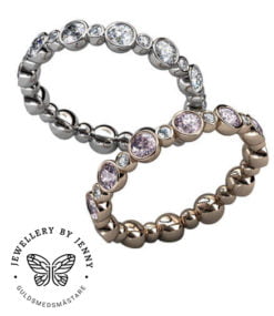 Bubly diamonds
