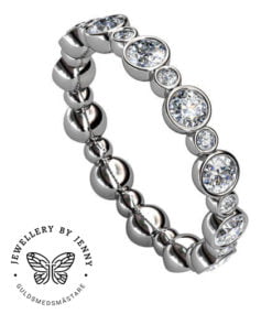 Alternative view of Bubly diamonds