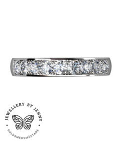 Alternative view of Alliansring i vitguld