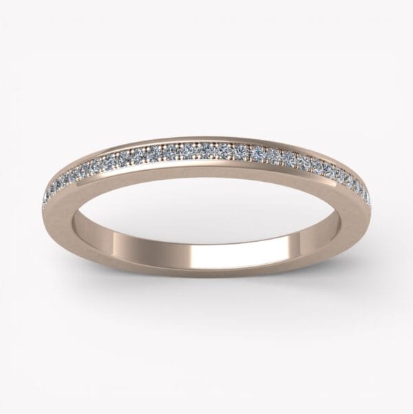 klassisk alliansring i guld