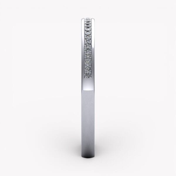 klassisk alliansring i platina