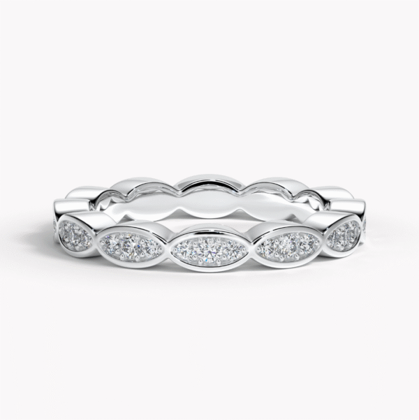 eternity ring platinum