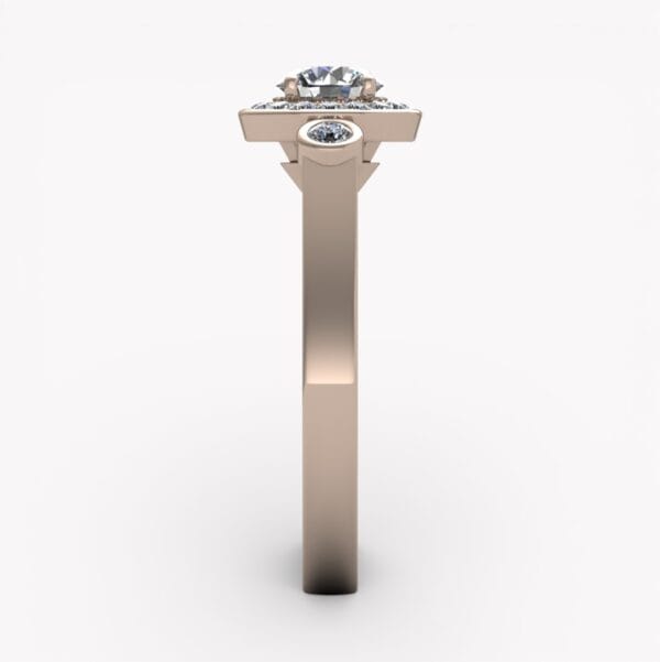 haloring med diamanter