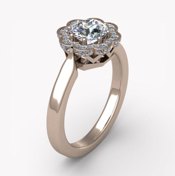 haloring med diamanter