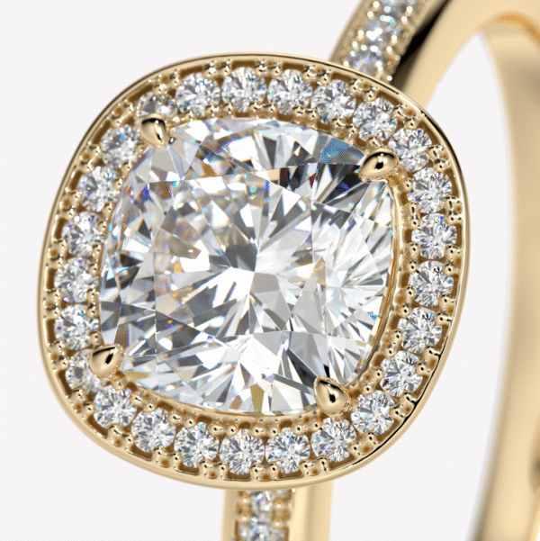 haloring med briljanter