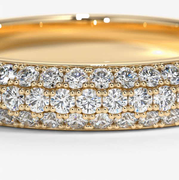 förlovningsring pavé