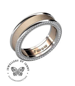 Alternative view of Herring med diamanter