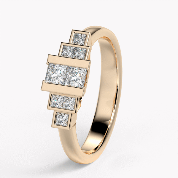 vacker art deco ring