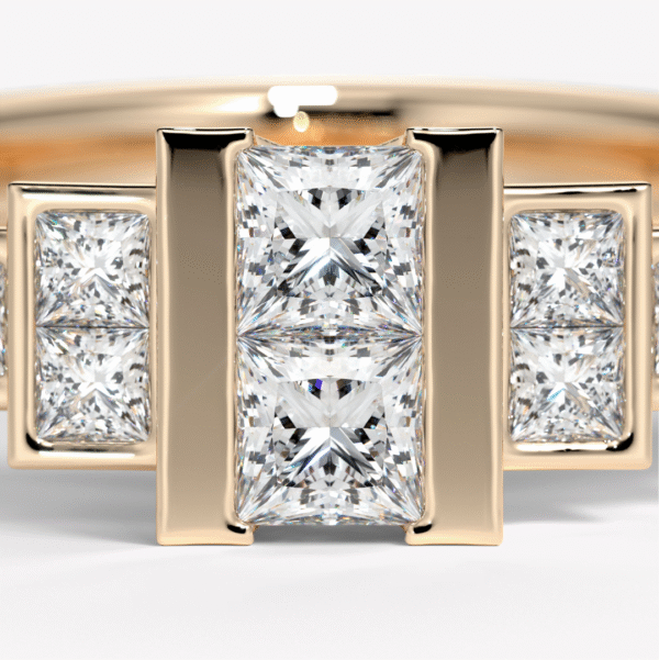 ring i art deco stil