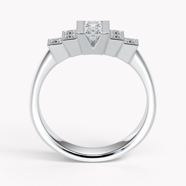 stilren ring vitguld