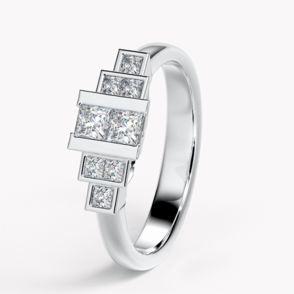 vintage platina ring