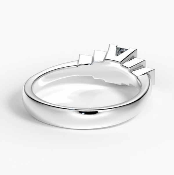 förlovningsring art deco vitguld