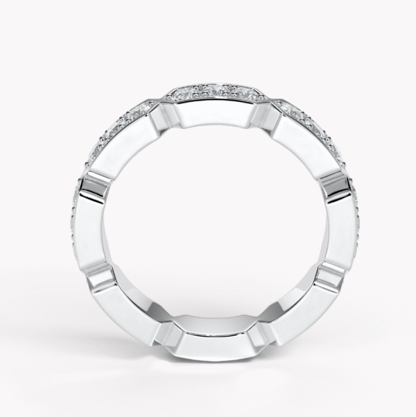 alliansring vitguld vigselring