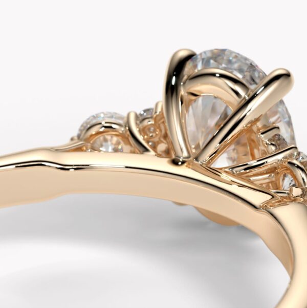 diamantring roséguld