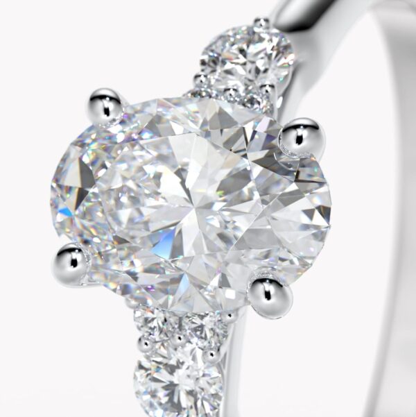 klassisk diamantring