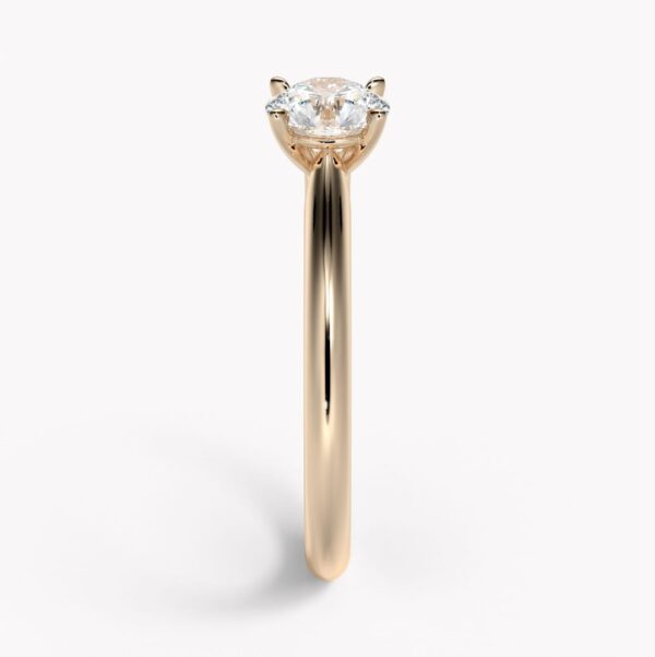 Vacker ring roséguld
