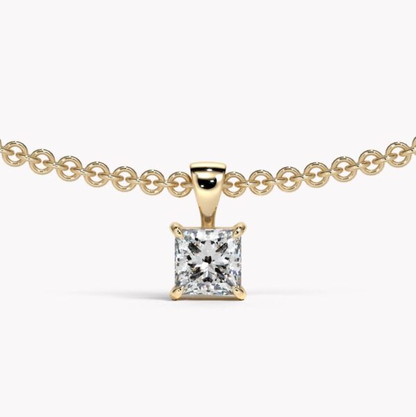 solitär hänge diamant
