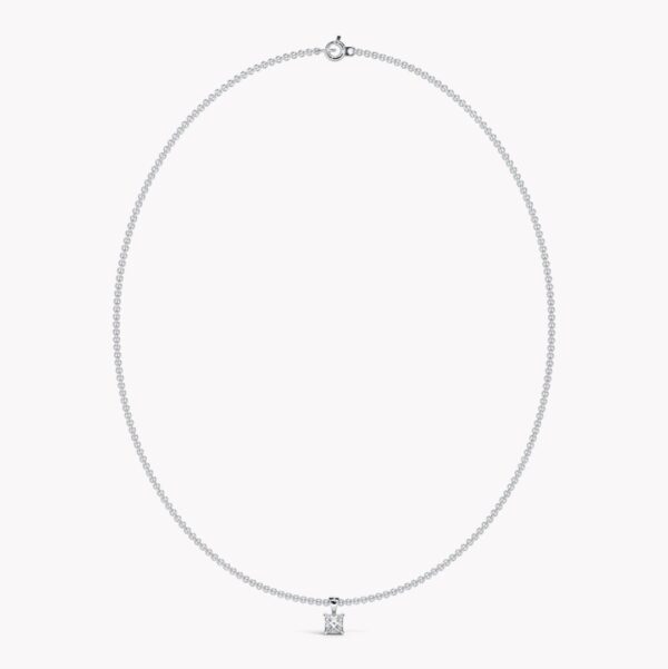 diamanthalsband vitguld